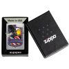 Zippo Veteran Shield with Eagle - Brushed Chrome