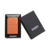 Zippo Windproof Lighter Orange Matte w/Zippo Logo