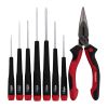 Wiha Precision Slotted Phillips Screwdrivers and Pliers Set (8 Piece Set)