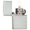 Zippo Windproof Lighter ArmorÂ® Brushed Sterling Silver