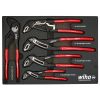 Wiha Classic Grip V-Jaw Tongue and Groove Pliers Tray Set (5 Piece)