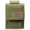 Zippo Tactical Pouch (OD Green) and Black Crackle Windproof Lighter Gift Set