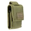 Zippo Tactical Pouch (OD Green) and Black Crackle Windproof Lighter Gift Set
