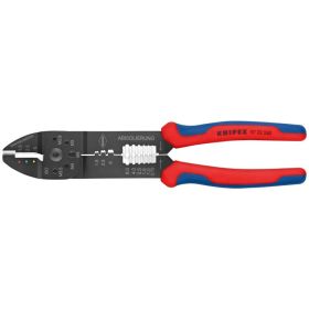 Knipex High Leverage Crimping Pliers/Wire Strippers (9-1/2")