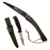 Bahco Foldable Saw and Knife Laplander Set with Dual-Component Handle  (2-Piece)