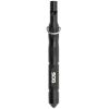 SOG Flint with Safety Whistle Fire Starter Tinder Compartment and Carbide Glass Breaker 4.3" Over