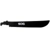 SOG SOGfari Sawback Machete 18" Carbon Steel Blade Kraton Handles