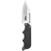 SOG Instinct Knife-Non-Folding 2.3" Blade-Black and Silver Handle-Satin Finish