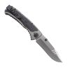 SOG Sideswipe Assisted Folding Knife 3.4" Clip Point Blade Aluminum Handles with GRN Inserts