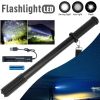 17' LED Flashlight Hiking Security Bright Torch for Camping Lamp