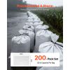Empty Sandbags, 200 Packs 16 x 26 in, Heavy Duty Sand Bags Sacks with Ties, 50lb Capacity Woven Polypropylene Sandbags