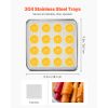 Food Dehydrator Machine, 12 Stainless Steel Trays, 850W Electric Food Dryer with Adjustable Temperature & 24-Hour Timer, Freeze Dryer for Jerky, Meat
