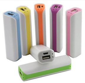 Power Bank 2800 - Smart Charger for Smartphones & more (Color: Pink)