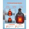 Heated Jacket for Men with 7.4V Battery, Soft Shell Electric Heating Coat