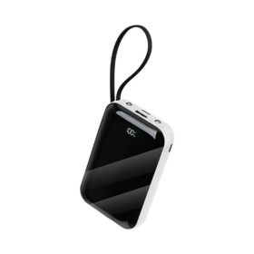 Universal Charging Companion  Power Bank - Suitable For A Variety Of Scenarios, With Portability And Multiple Capacities, Fast Charging And Wirel (Option: White)